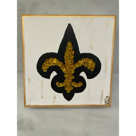 Sequin Saints Canvas