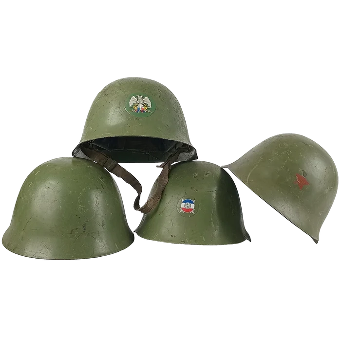 Serbian M58/85 Steel Helmet - Serbian Army Surplus - Helmets