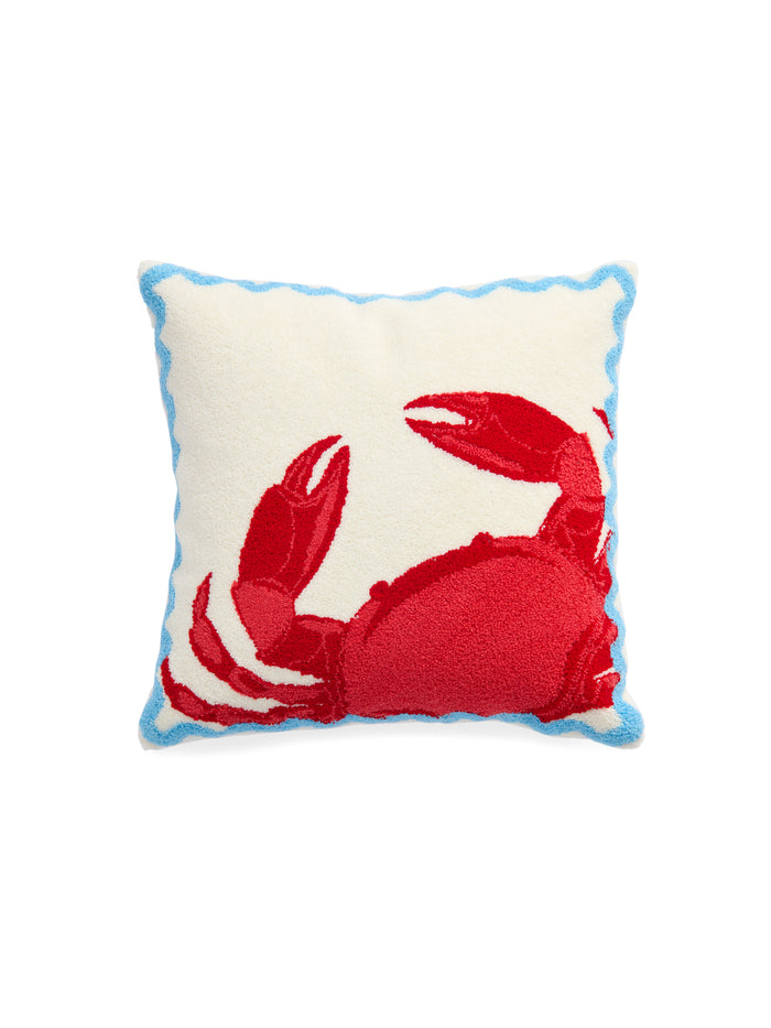 Shiraleah Crab Pillow, Multi