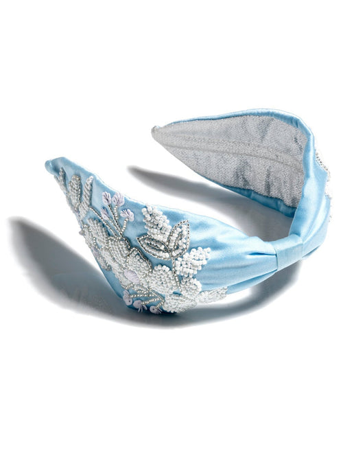 Shiraleah Embellished Wide Headband BLUE