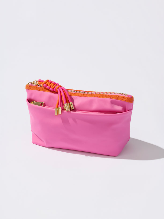 Shiraleah Jet Zip Pouch PINK