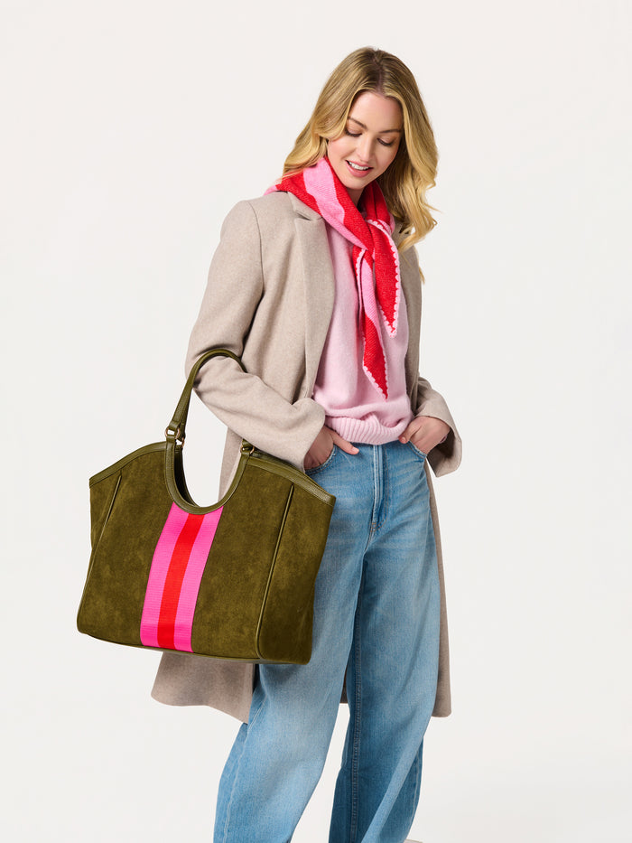 Shiraleah Milano Tote OLIVE / OS