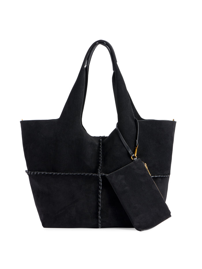 Shiraleah Paige Slouchy Tote BLACK / OS