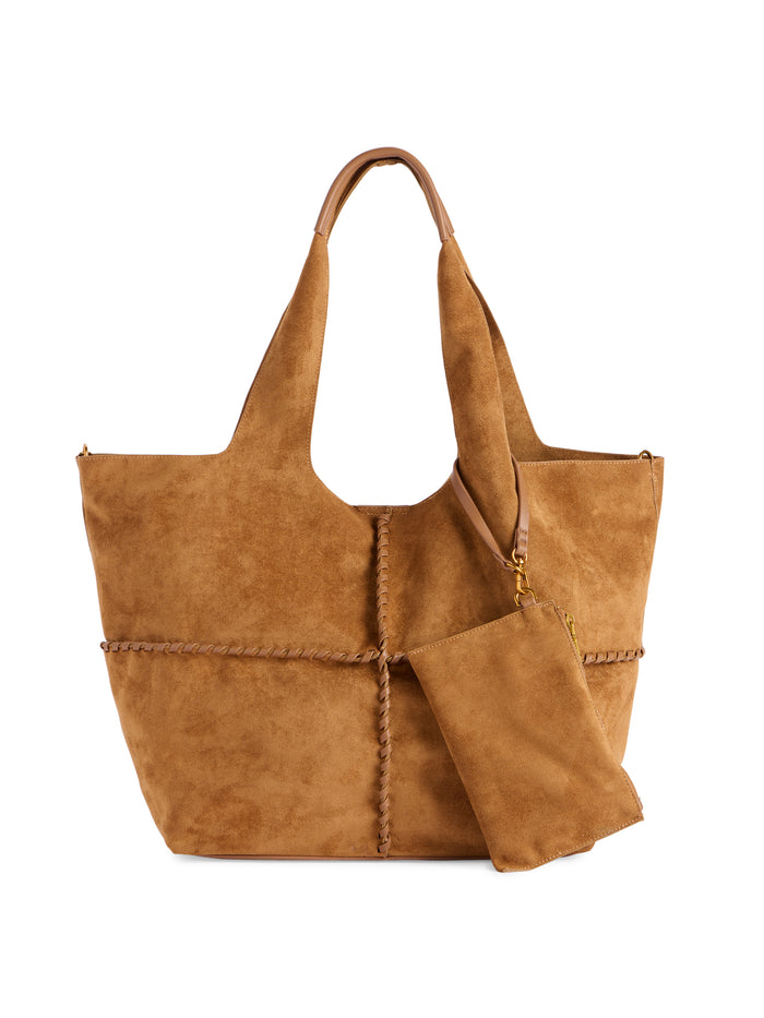 Shiraleah Paige Slouchy Tote SADDLE / OS