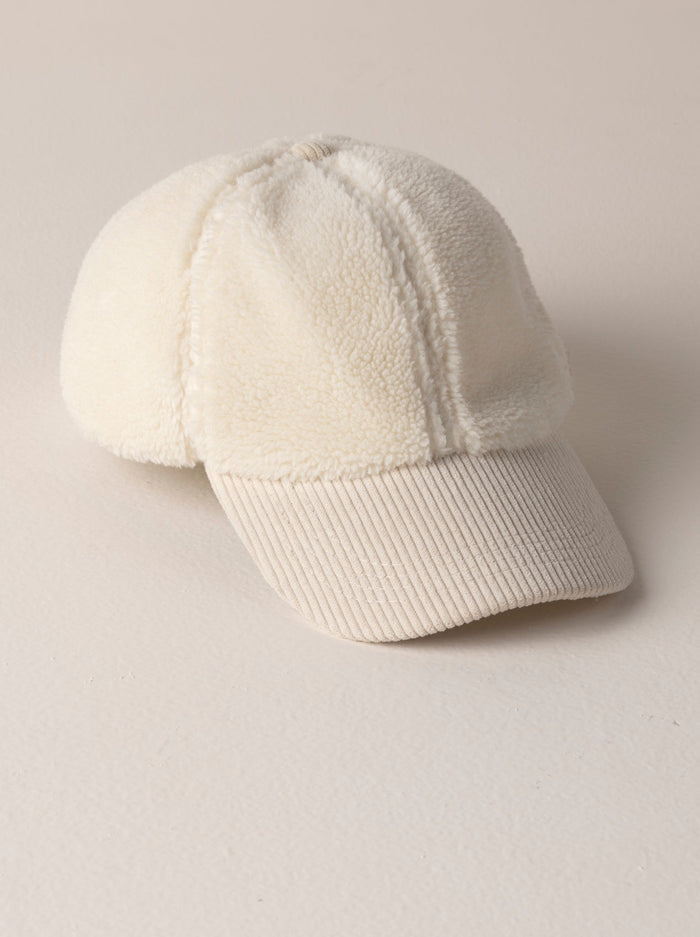 Shiraleah Sam Ball Cap, Ivory