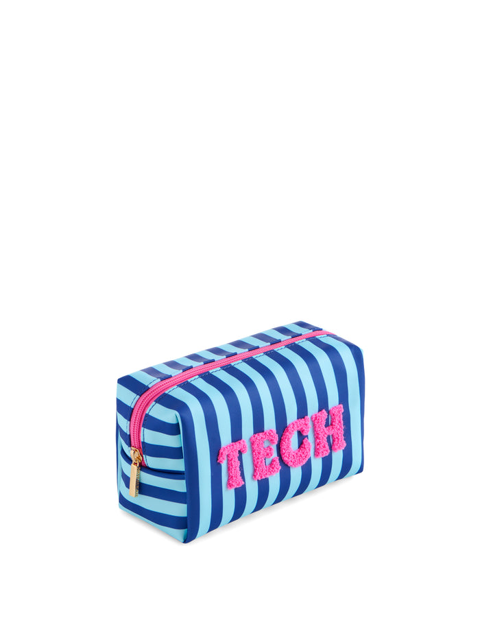 Shiraleah "Tech" Small Zip Pouch, Blue