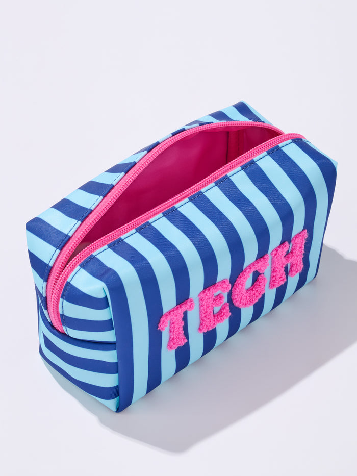Shiraleah "Tech" Small Zip Pouch, Blue