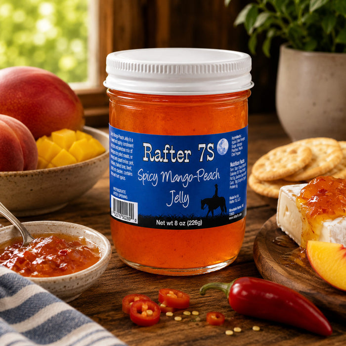 Spicy Mango-Peach Jelly