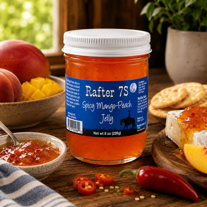 Spicy Mango-Peach Jelly
