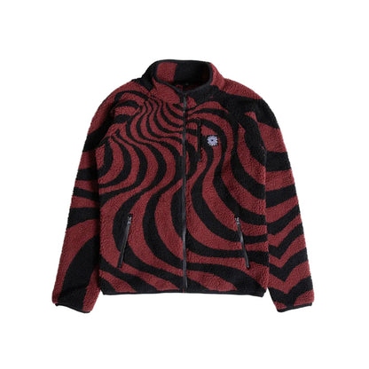 Spitfire - Classic 87 Swirl Fleese Jacket (Red/Black)