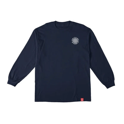 Spitfire -  Classic 87 Swirl Longsleeve Tee (Navy/White)