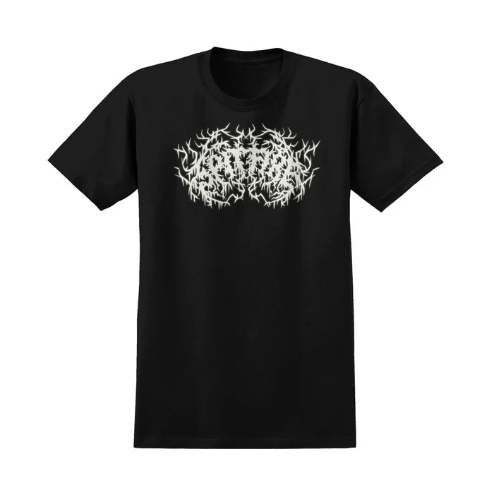 Spitfire - Deathmask Script Tee (Black)