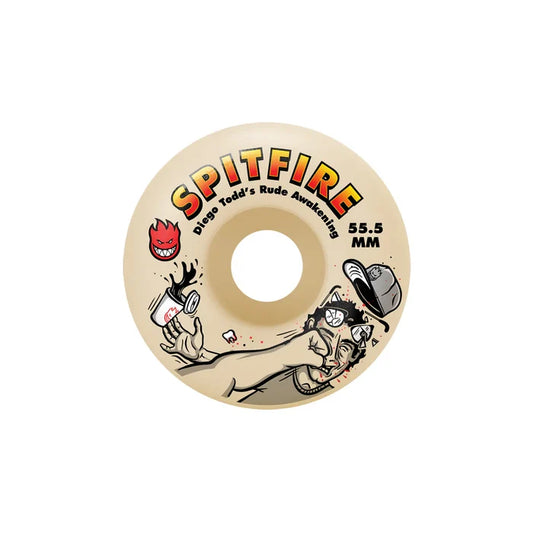 Spitfire - Formula 4 Diego Todd Rude Awakening Classic 99a Wheels (53.5mm/55.5mm)