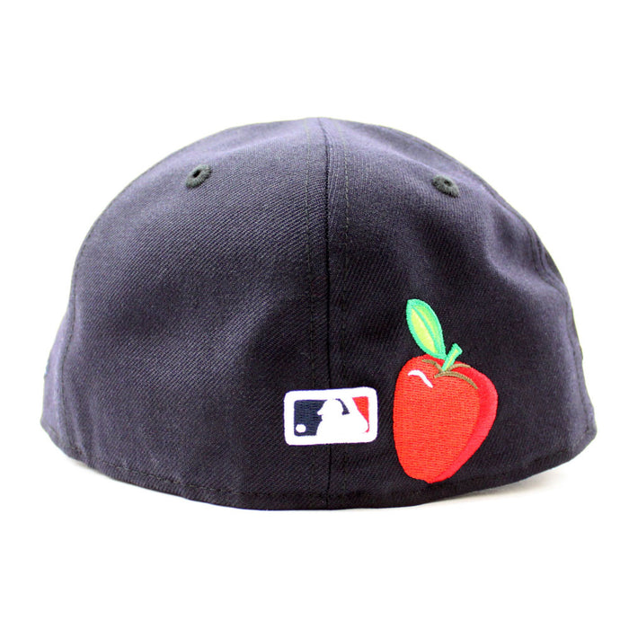 Statue Of Liberty New York Yankees Subway Series Yankee Stadium New Era 59Fifty Fitted Hat (Navy Pink Under Brim)