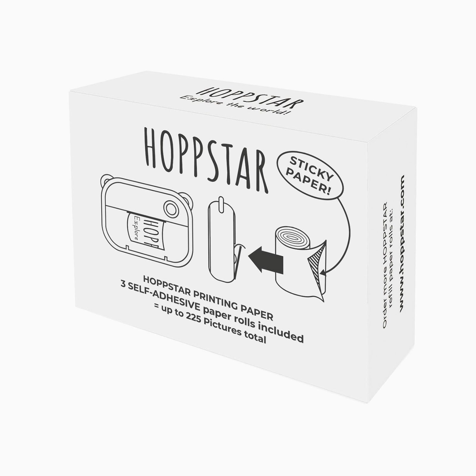 Hoppstar Printing Paper Self-Adhesive