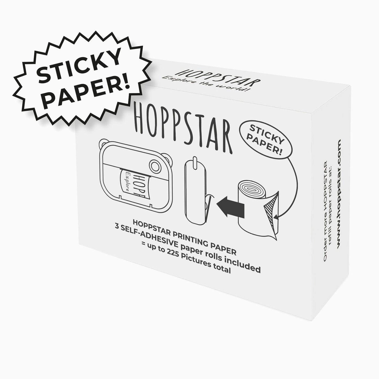 Hoppstar Printing Paper Self-Adhesive