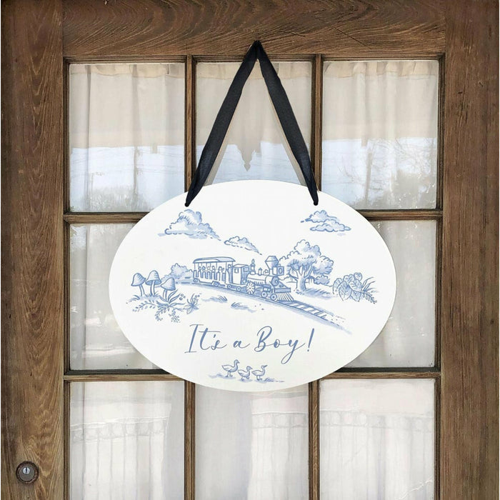Storyland Toile Baby Door Hanger