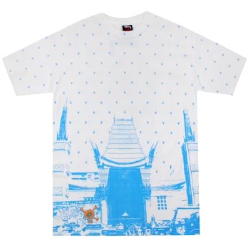 Stussy Chinese Theatre Tee Blue