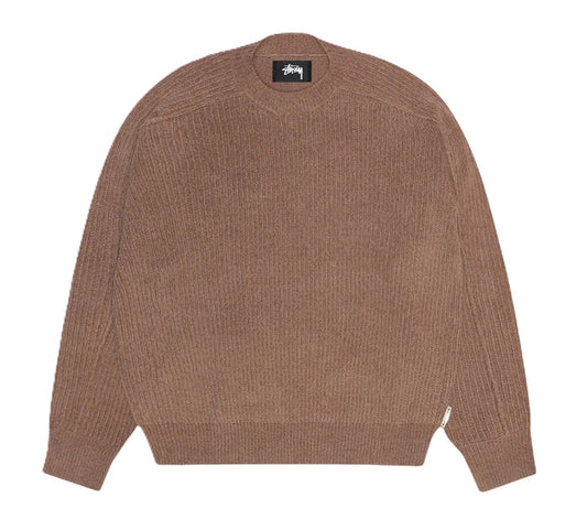 Stussy Exposed Seam Sweater Brown