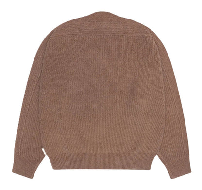 Stussy Exposed Seam Sweater Brown