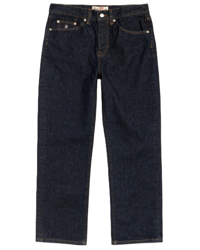 Stussy New Classic Jeans Denim Pant Rinsed Indigo
