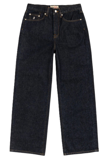 Stussy Relaxed Jeans Denim Pants Rinsed Indigo