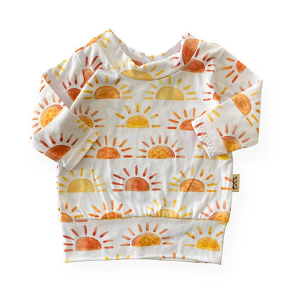 Sunshine Stripe Lounge Top