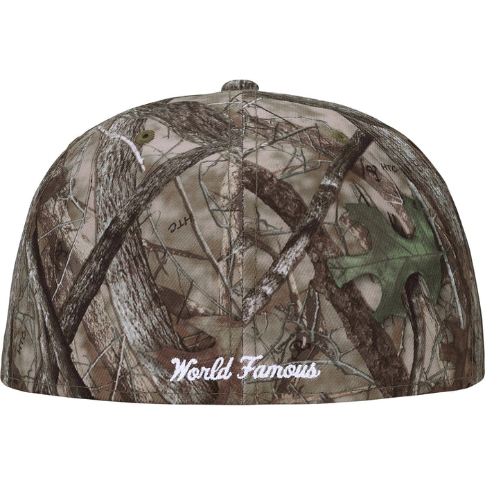 Supreme Breast Cancer Box Logo New Era Fitted True Timber