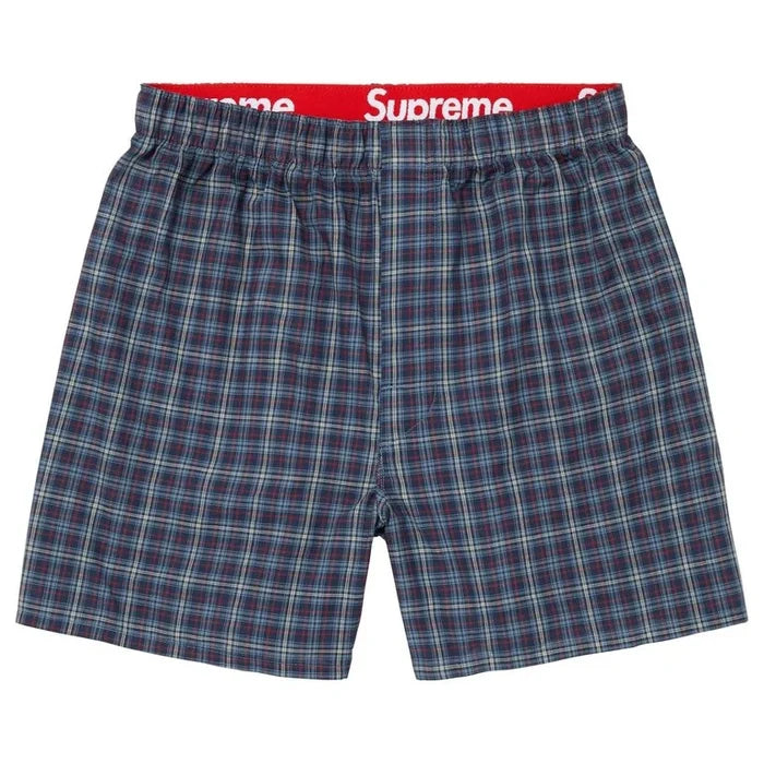 Supreme Hanes Plaid Boxers (Multicolor 4 Pack)