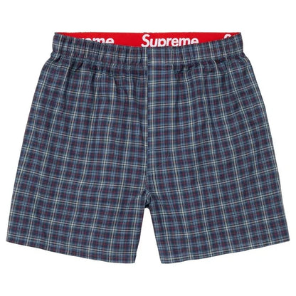 Supreme Hanes Plaid Boxers (Multicolor 4 Pack)