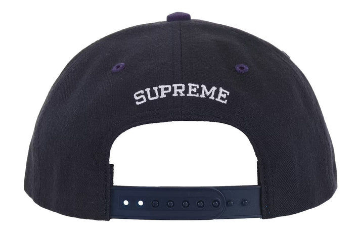Supreme Pledge Allegiance 6-Panel Cap (FW25) Navy