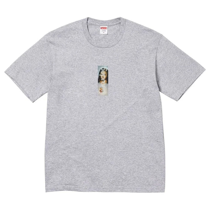 Supreme Prayer Card Box Logo Tee (Grey)