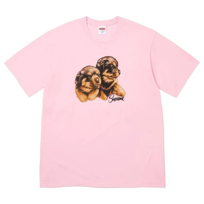Supreme Puppies Tee (Pink)