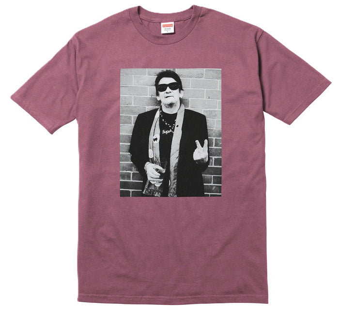 Supreme Shane MacGowan Tee Bordeaux (WORN)