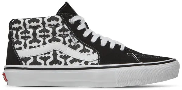 Supreme Vans Sk8 Grosso Mid S Logo (Black)