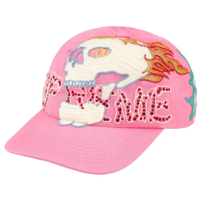 Supreme WFST 6-Panel Hat (Pink)