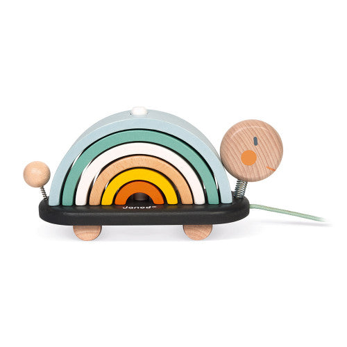 Janod Sweet Cocoon Rainbow Turtle