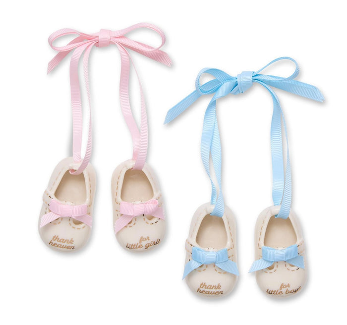 “Thank Heaven” Baby Shoes Keepsake Ornament