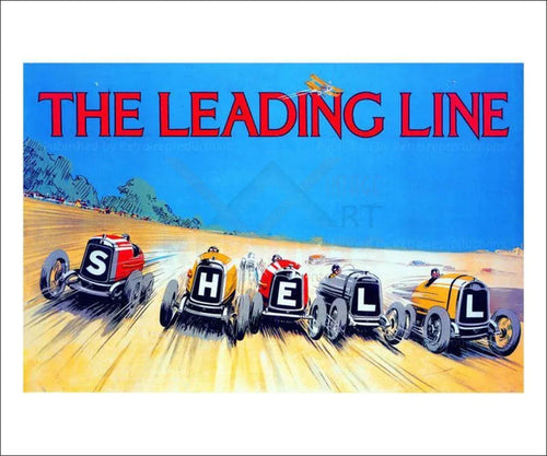 The Leading Line, 1923 - VINTAGEARTREPRINTS.COM