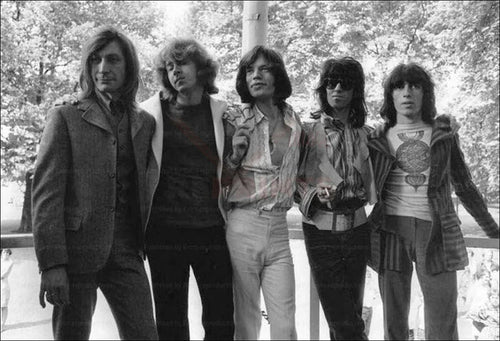 Rolling Stones Band - VINTAGEARTREPRINTS.COM