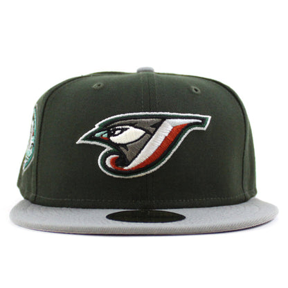 Toronto Blue Jays 30 ANNIVERSARY New Era 59Fifty Fitted Hat (Seaweed Misty Gray Under Brim)