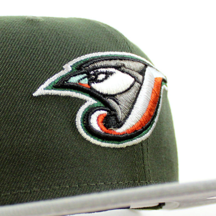 Toronto Blue Jays 30 ANNIVERSARY New Era 59Fifty Fitted Hat (Seaweed Misty Gray Under Brim)