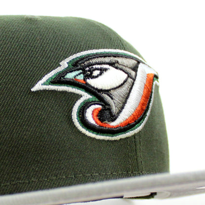 Toronto Blue Jays 30 ANNIVERSARY New Era 59Fifty Fitted Hat (Seaweed Misty Gray Under Brim)