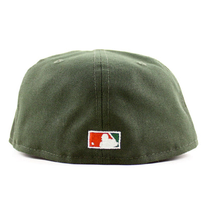 Toronto Blue Jays 30 ANNIVERSARY New Era 59Fifty Fitted Hat (Seaweed Misty Gray Under Brim)