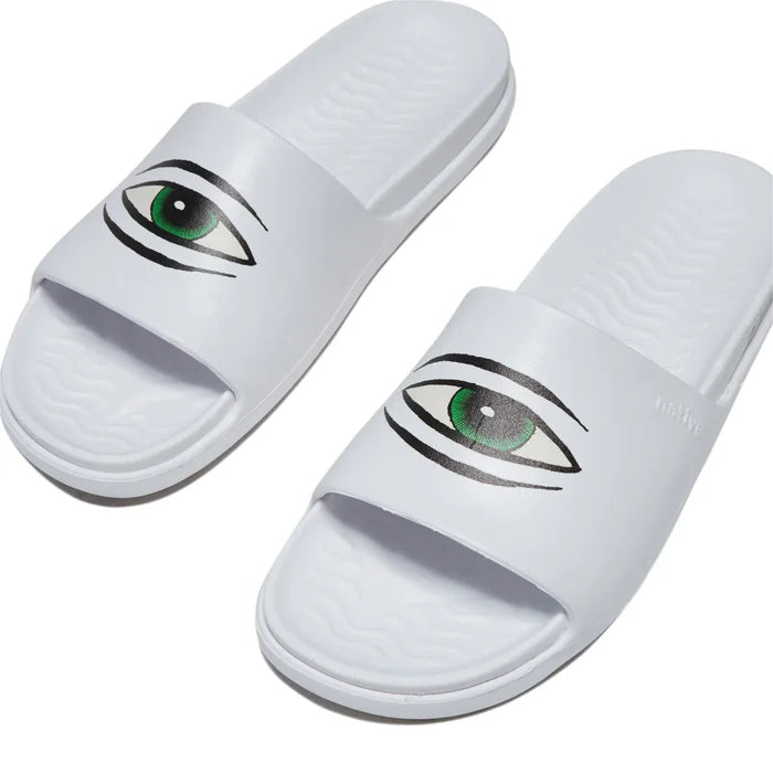 Toy Machine - Toy Machine x Native Sect Slides (White)