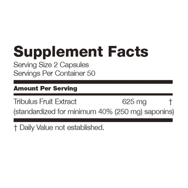 Twinlab Tribulus Fuel 625 Capsules
