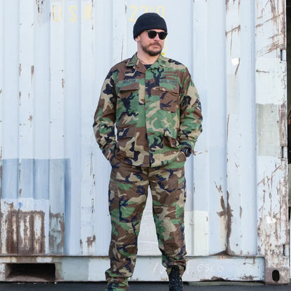 USGI BDU Trousers Woodland Ripstop - Value Grade - US Army Surplus - Combat Trousers