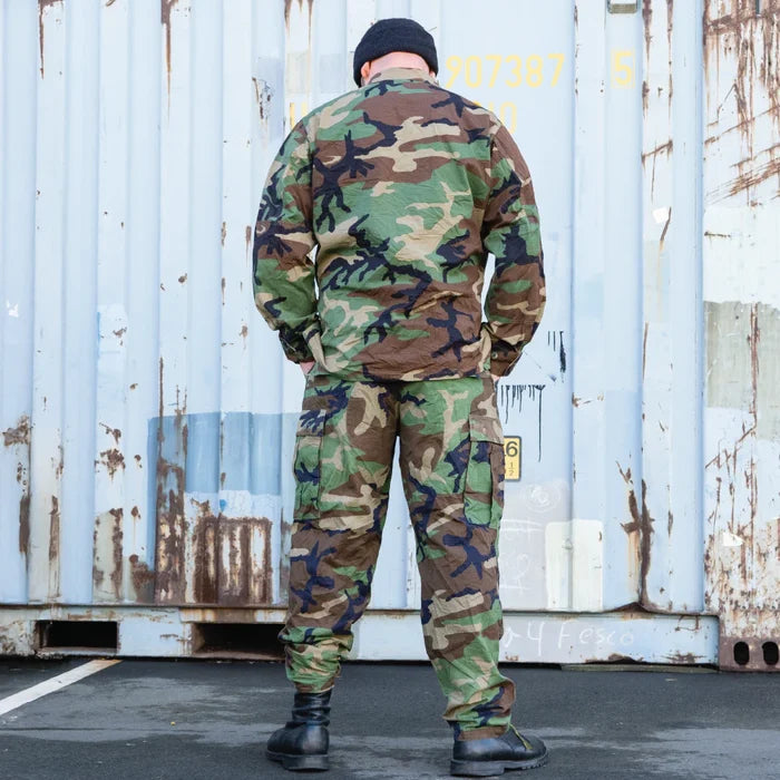 USGI BDU Trousers Woodland Ripstop - Value Grade - US Army Surplus - Combat Trousers