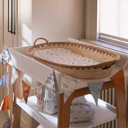 Avery Row Maize Changing Basket - Natural