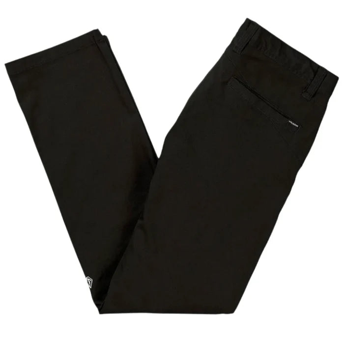 Volcom - Frickin Modern Straight Stretch Chino Pants (Black)